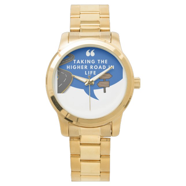 Montre Prendre le chemin de la vie (devant)