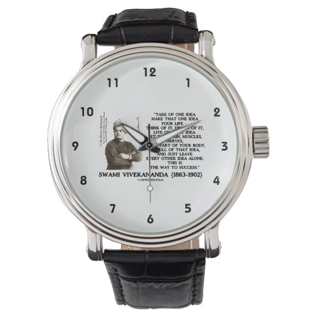 Montre Prenez Une Idée Faites Cette Idée Votre Citation D (devant)