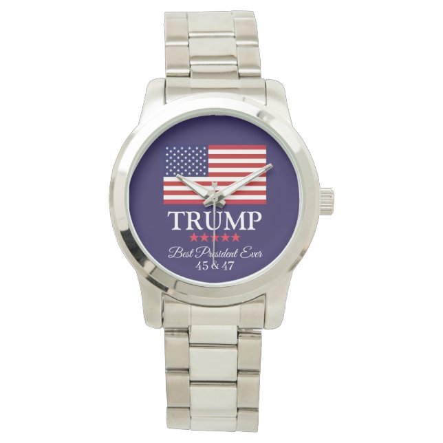 MONTRE PRESIDENT DONALD TRUMP BEST PRESIDENT EVER WATCH (devant)