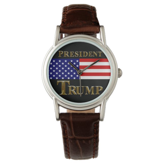 MONTRE PRÉSIDENT TRUMP REGARDE (devant)