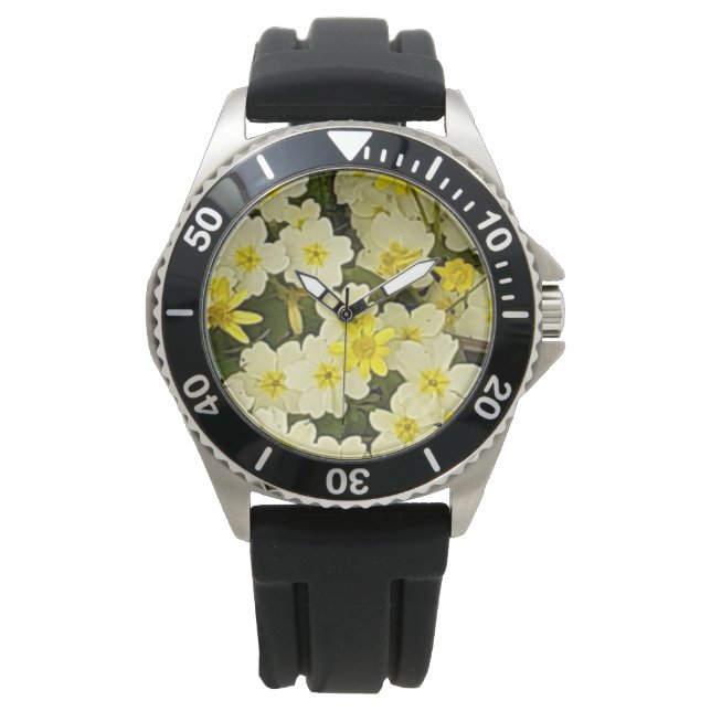 Montre Primroses du printemps (devant)
