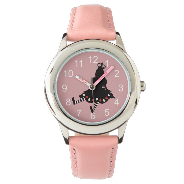 Montre Princesse Alice au pays des merveilles (devant)