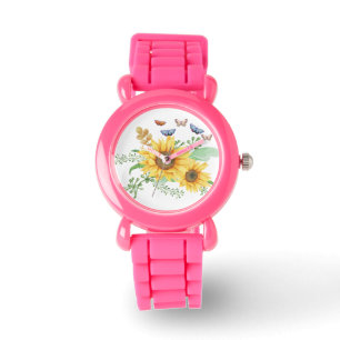Montre printemps de tournesol