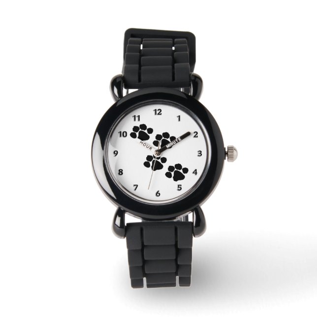 Montre Prints des animaux (Recto)
