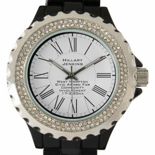 Montre Prix civique pour l'implication des femmes dans la