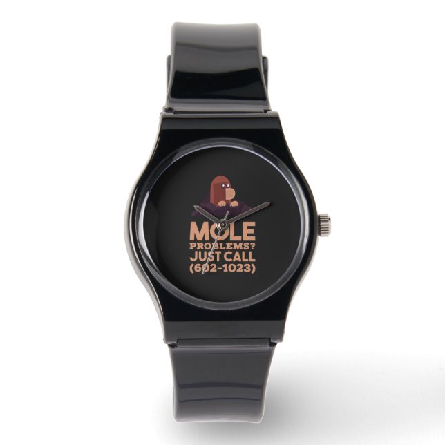 Montre Problèmes de chimie - Mole (Recto)