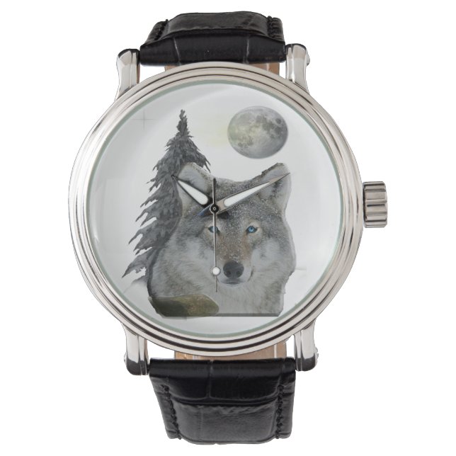 Montre Produits Wolf at Night (devant)