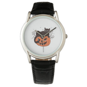 Montre Professeur d'art Citrouille Éffrayant Halloween Ho