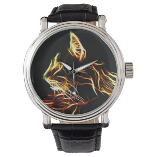 Montre Profil de chat fragmenté
