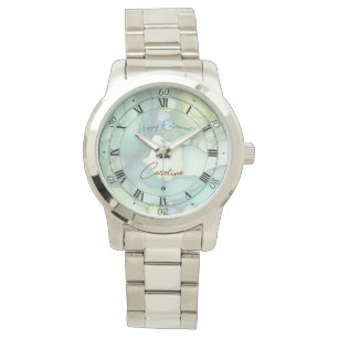 Montre Profitez de votre retraite Pastel couleurs fluides