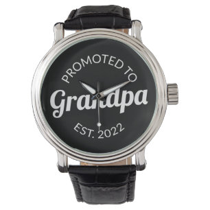 Montre Promu À Grand-Père Est. 2022 I