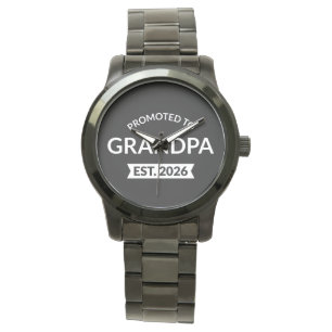 Montre Promu À Grand-Père Est. 2026 II