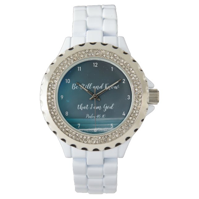 Montre Psalm Be Still and Know I Am God (devant)