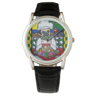 Montre Pug Chef de Pâques