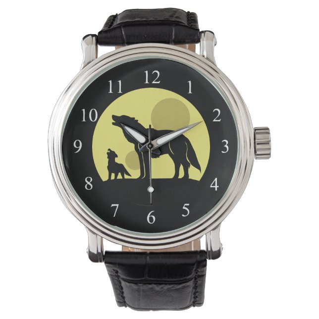 Montre Pup Mother and Wolf (devant)