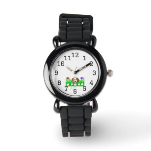 Montre Pup N Play Enfants Black Silicone Watch