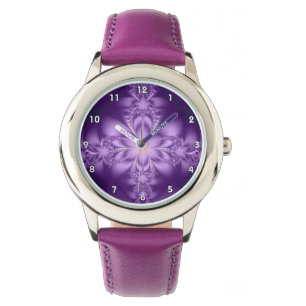 Montre Purple butterflower