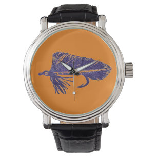 Montre Purple Matuka bandoulière pour l'attachement à la