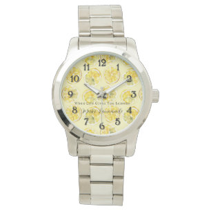 Montre Quand la vie vous donne des citrons