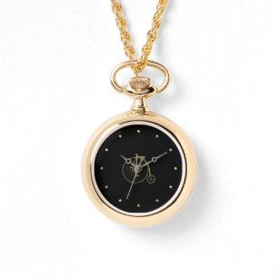 Montre Quart de penny de penny d'or