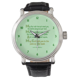 Montre Que le chemin se lève pour vous rencontrer Bénédic
