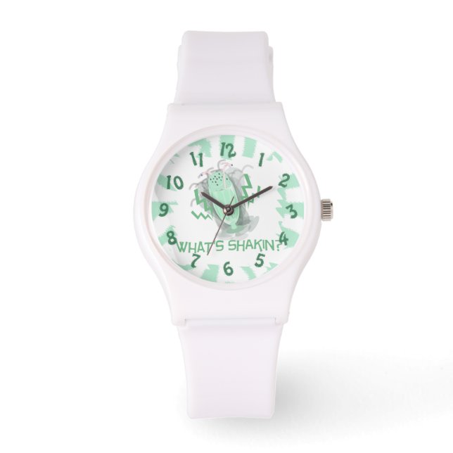 Montre Quel est Shakin Milkshake Fun Dessert Slogan (Recto)