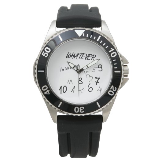 MONTRE QUELLE QUE SOIT L'HORLOGE (devant)