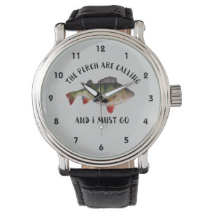 Montre Quote de pêche Perch Sports Watch