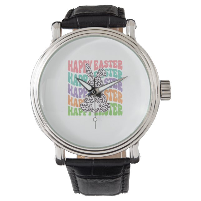 Montre Rabbit de coucher de soleil rétro (devant)