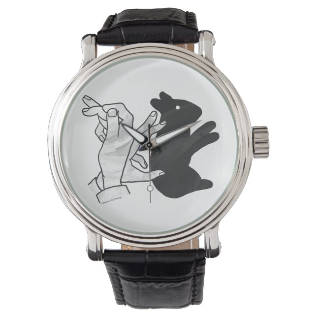 Montre Rabbit Silhouette main (devant)