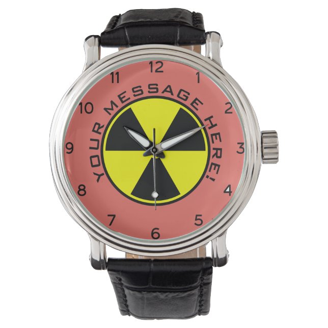 Montre Radioactivité (devant)