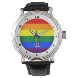 Montre Rainbow Flag & Pride, communauté LGBT/gender watc