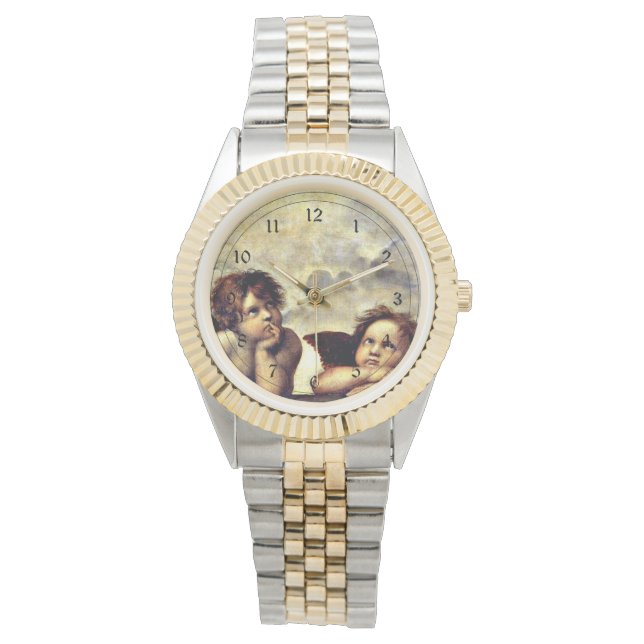 Montre Raphael : Putti, Détail de la Vierge Sixtine (devant)