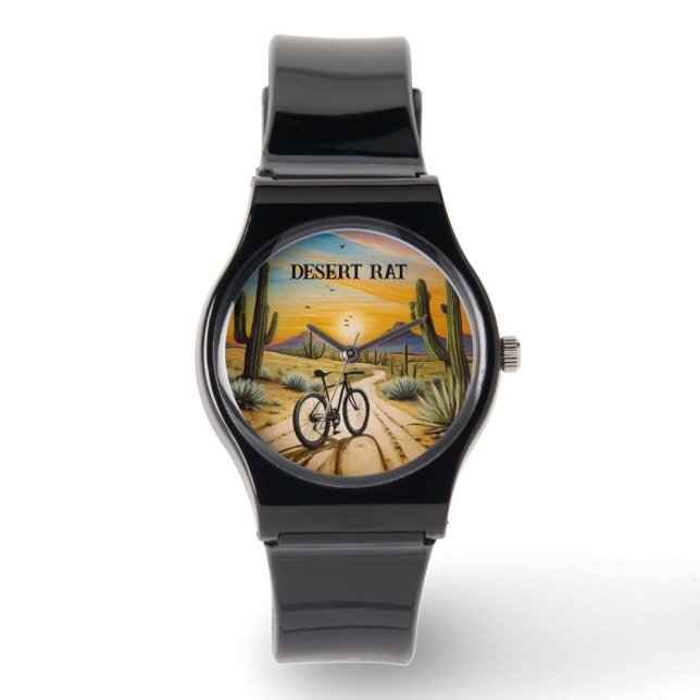 Montre Rat du désert, personnalisable (Recto)
