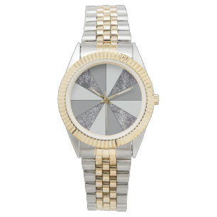 Montre Rayons de granit gris et de couleurs grises