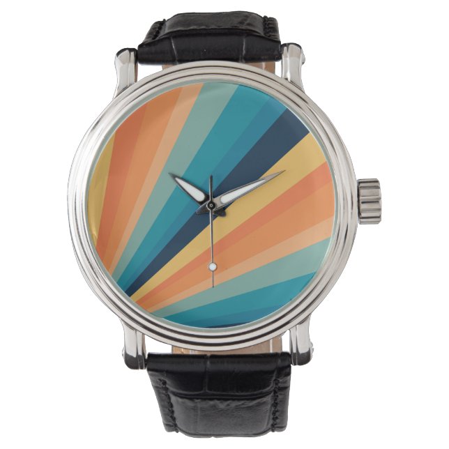 Montre Rayons solaires rétro (devant)
