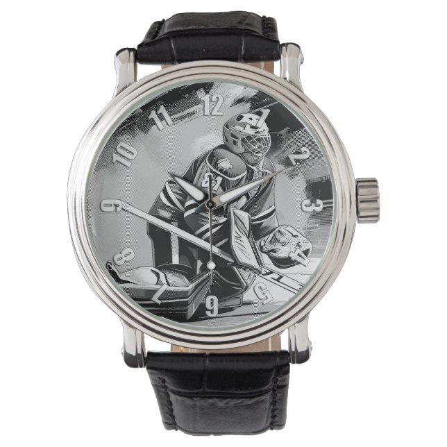 Montre Ready For Anything - Ice Hockey Goalie (devant)