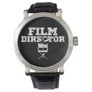 Montre Réalisateur de film Chaise d'équipe de cinéma Vête