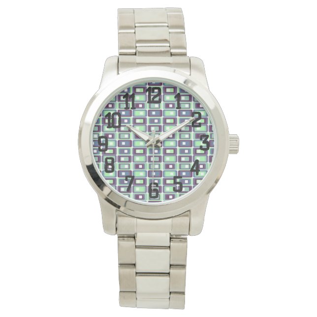 Montre Rectangles empilées (devant)