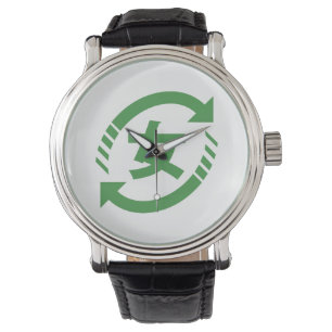 Montre Recycler les filles japonaises   SYMBOLE Kanji Nih