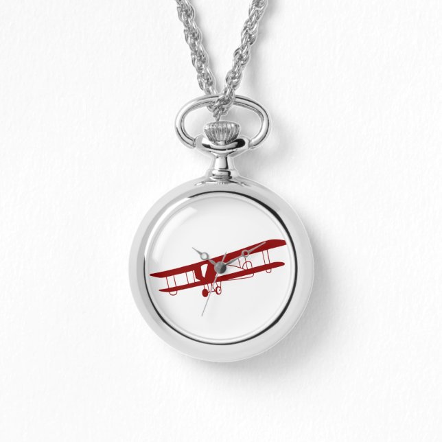 Montre Red Biplane Wrist Watch (Recto)