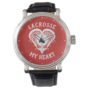 Montre Red Lacrosse Mon Coeur
