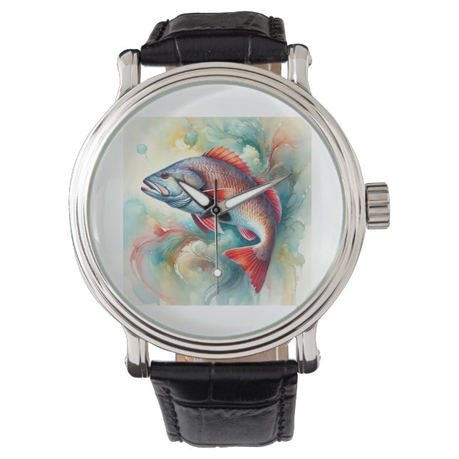 Montre Redfish in Serene Waters 210824AREF147 - Watercolo (devant)