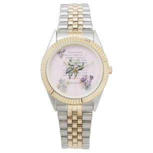Montre Réfléchis à ces choses Écriture