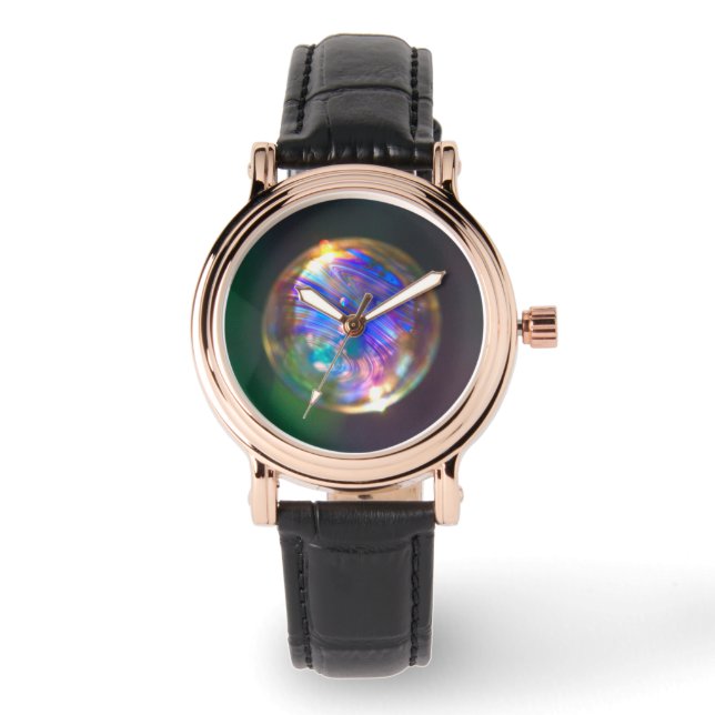 Montre Réflexion de bulle flottante (Recto)