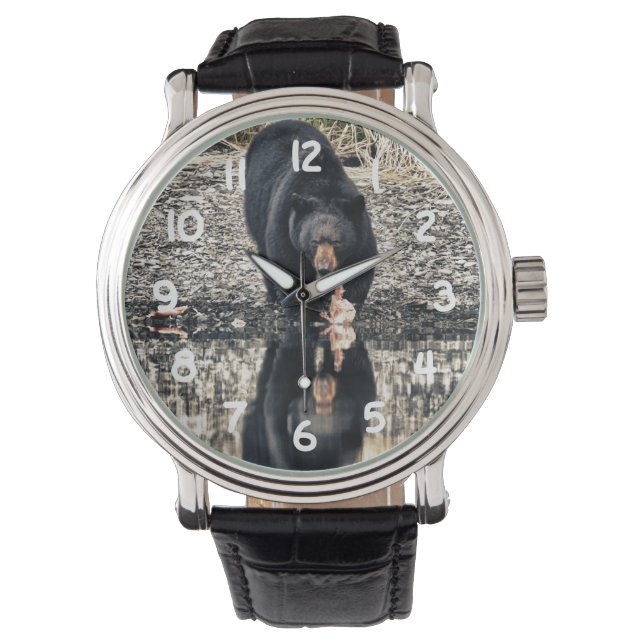 Montre Réflexions de l'ours noir (devant)