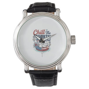 Montre Refroidir le quatrième T-shirt vectoriel de canard