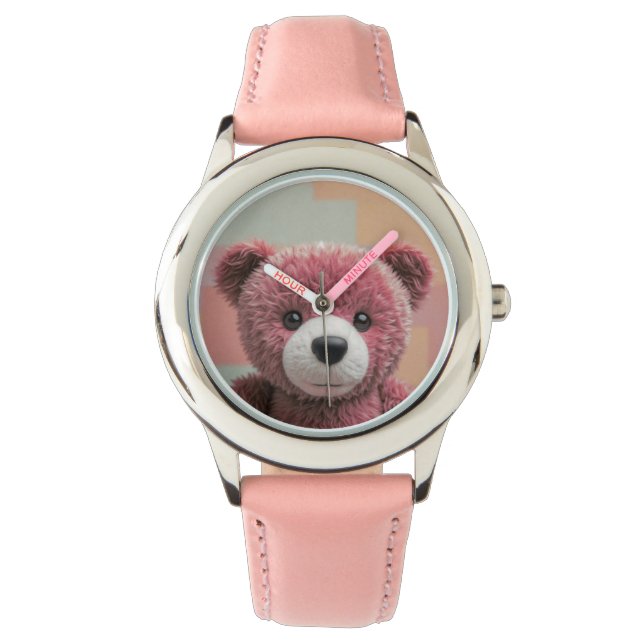 MONTRE REGARDE DE TEDY ROSE ET CUTE POUR LES FILLES (devant)