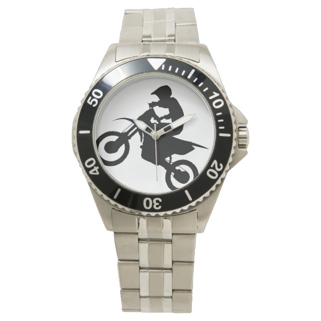 Montre REGARDE DIRTBIKE (noir) (devant)