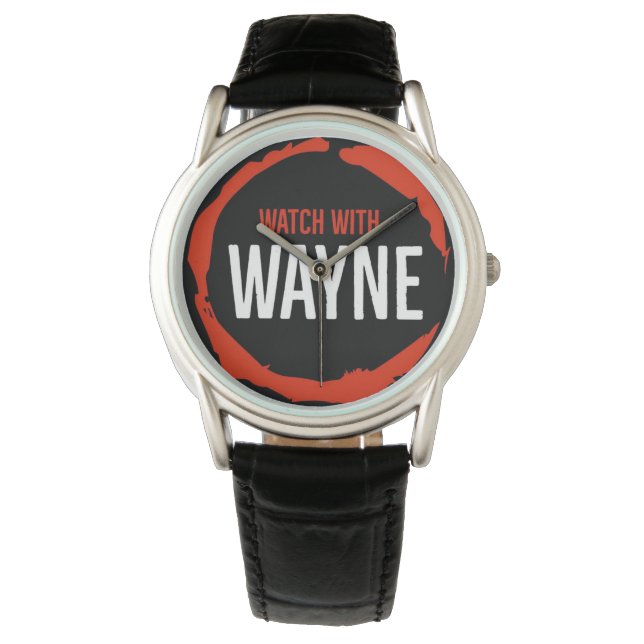 MONTRE REGARDER AVEC WAYNE WATCH (devant)